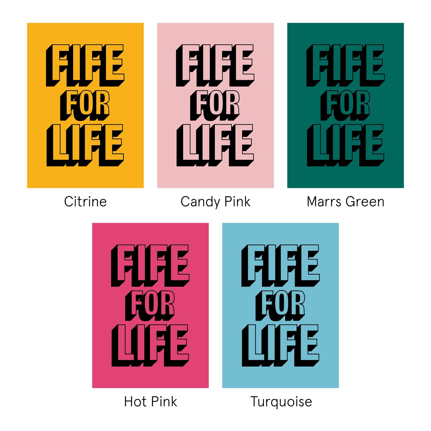 Fife for Life Art Print