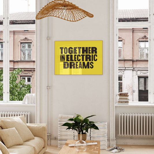 Together in Electric Dreams Art Print
