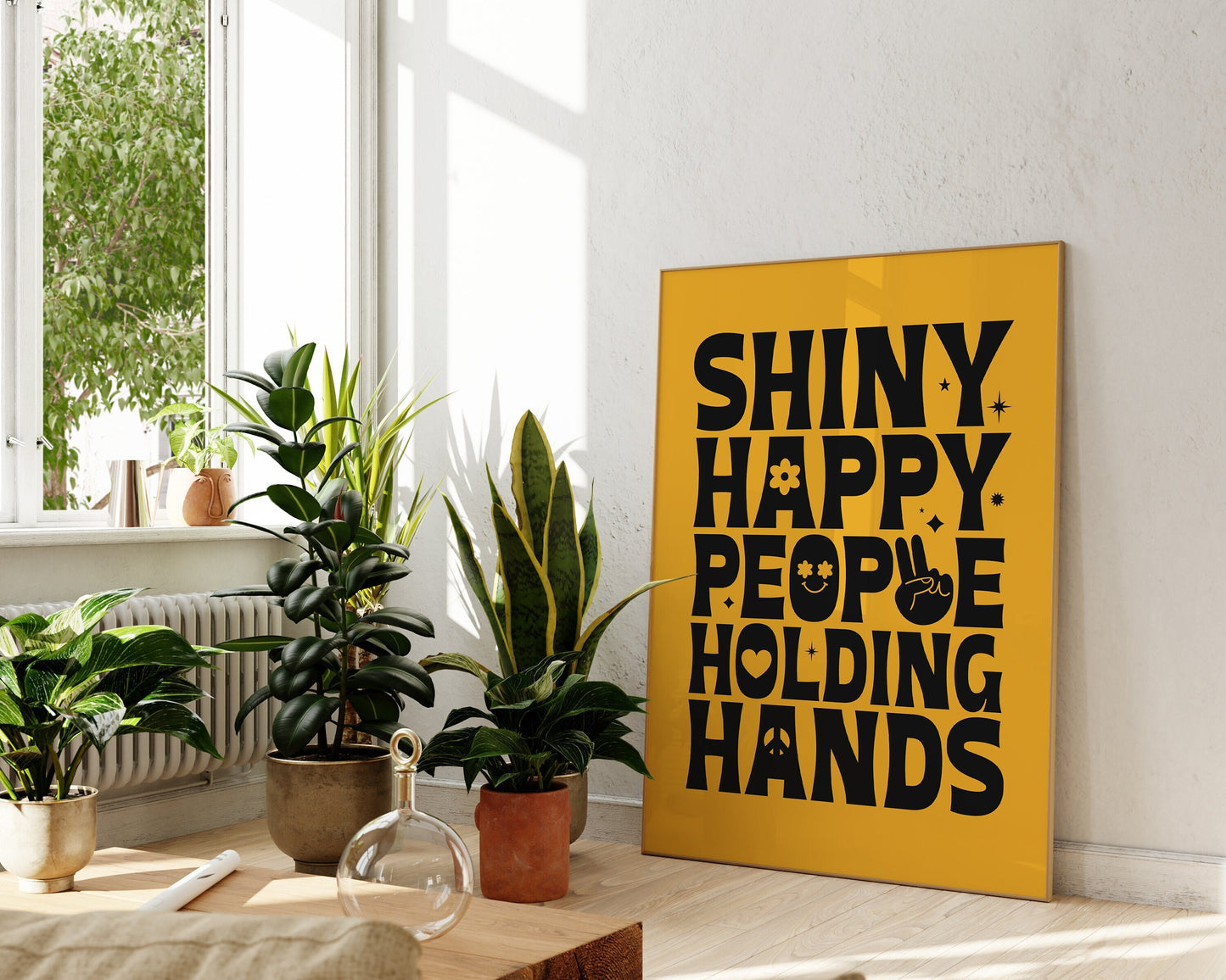 Shiny Happy People Art Print