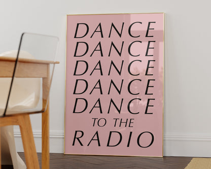 Dance Dance Dance Art Print