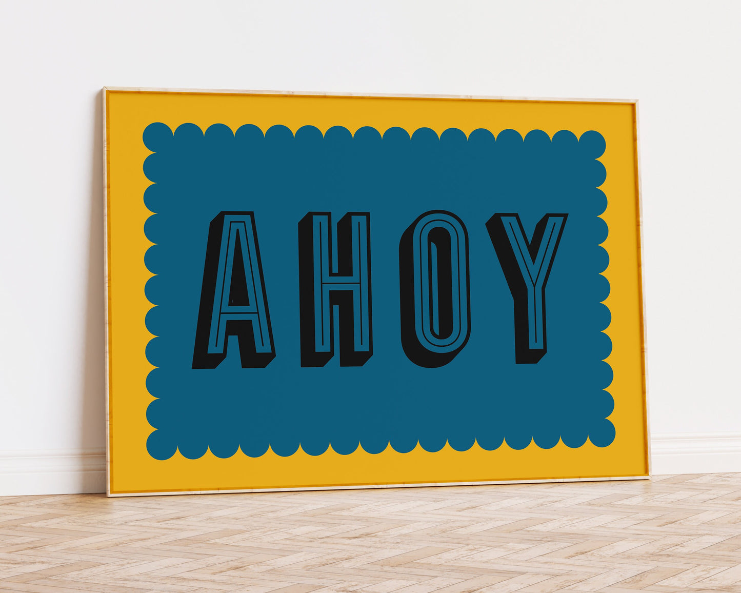 Ahoy Art Print