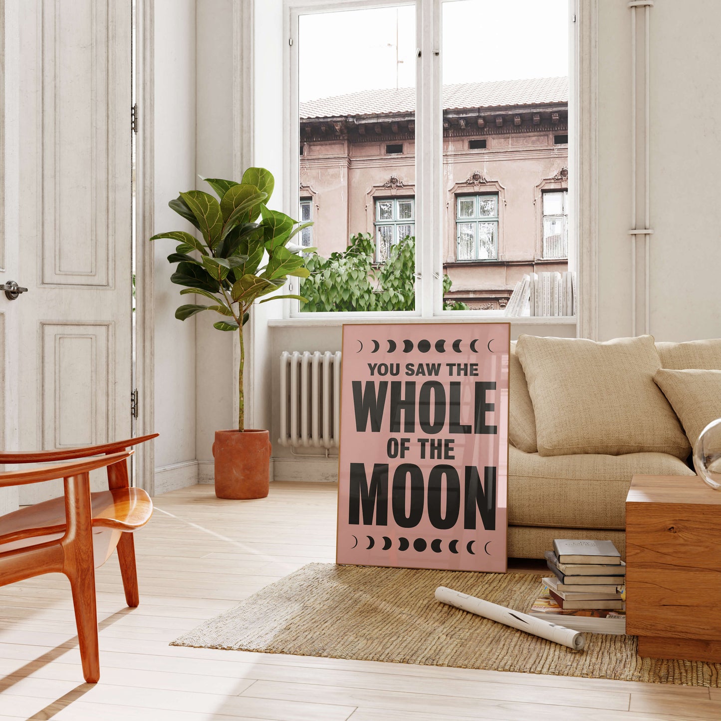 Whole of the Moon Art Print