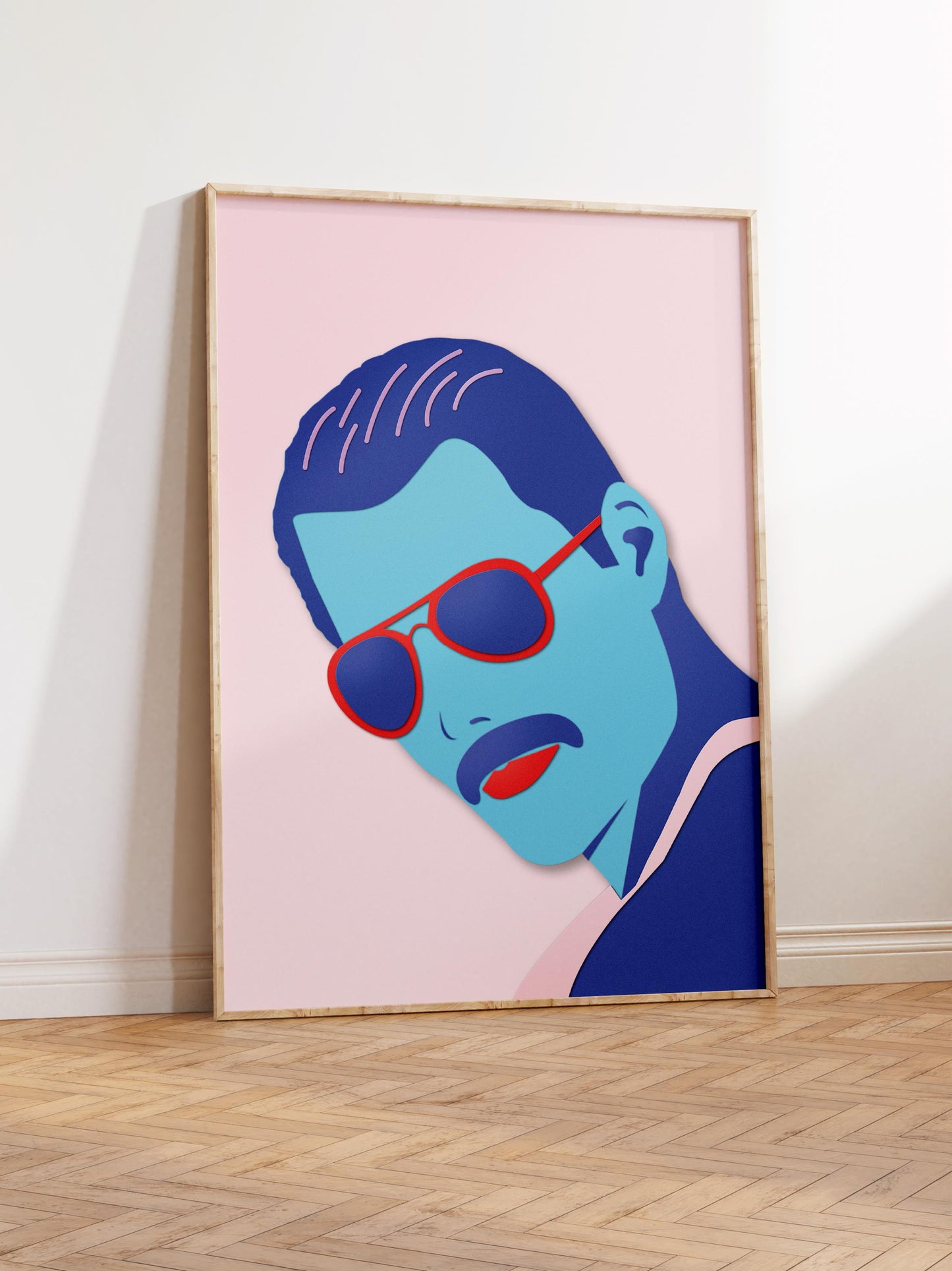 Freddie Mercury Art Print