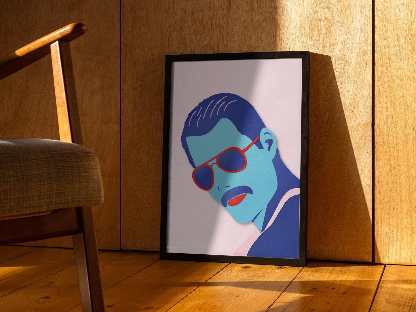 Freddie Mercury Art Print