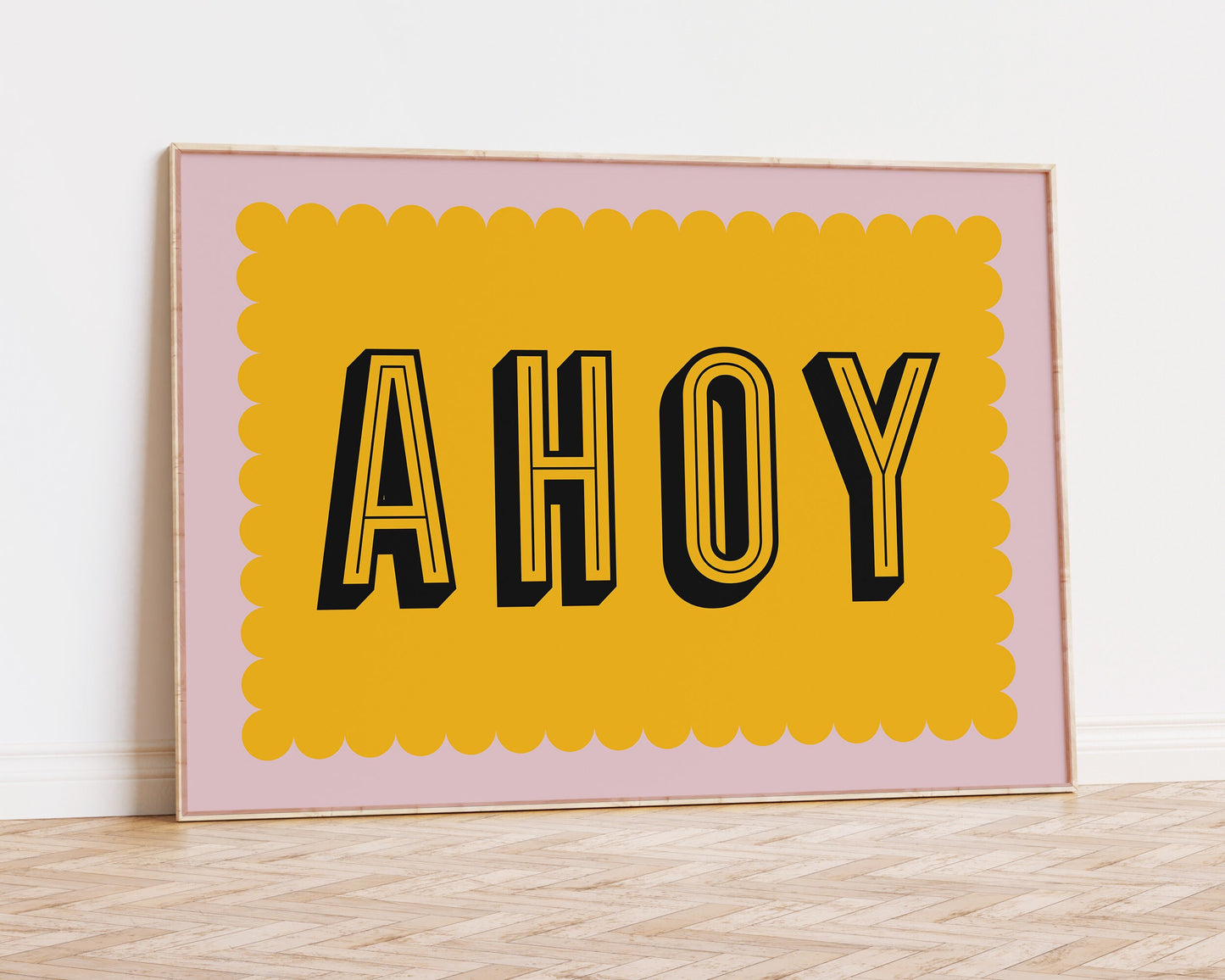 Ahoy Art Print