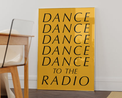 Dance Dance Dance Art Print