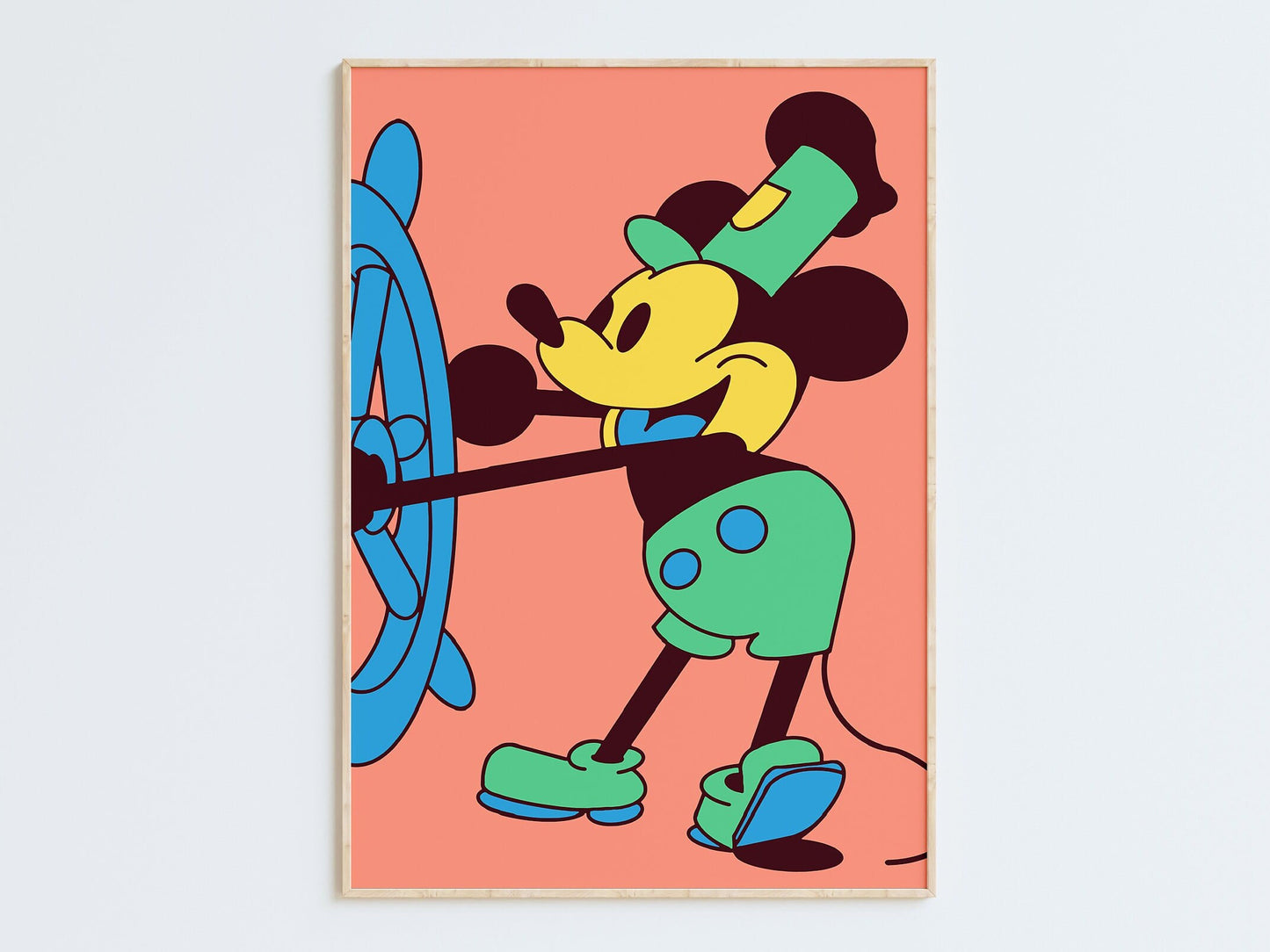 Mickey Mouse Art Print