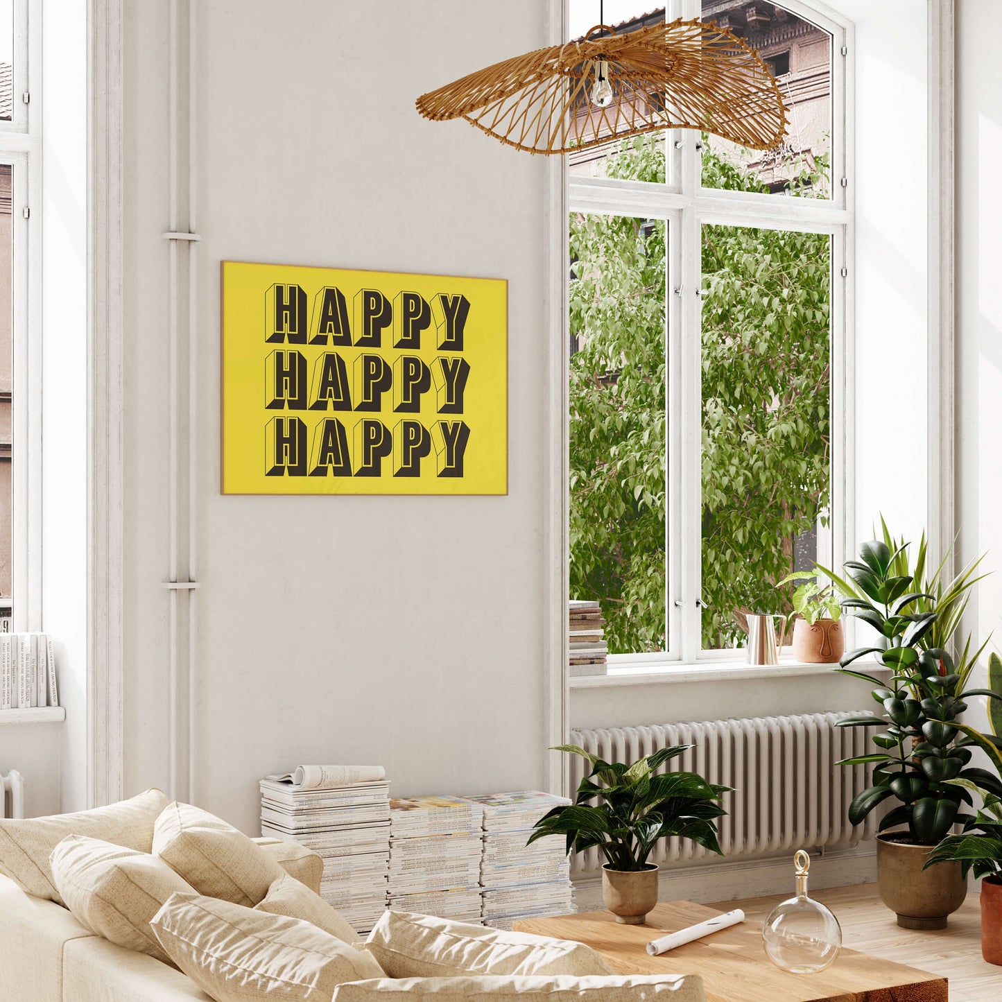 Happy Happy Happy Art Print