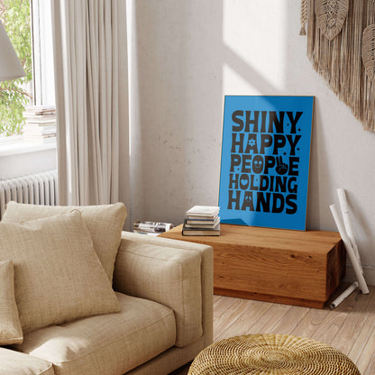 Shiny Happy People Art Print