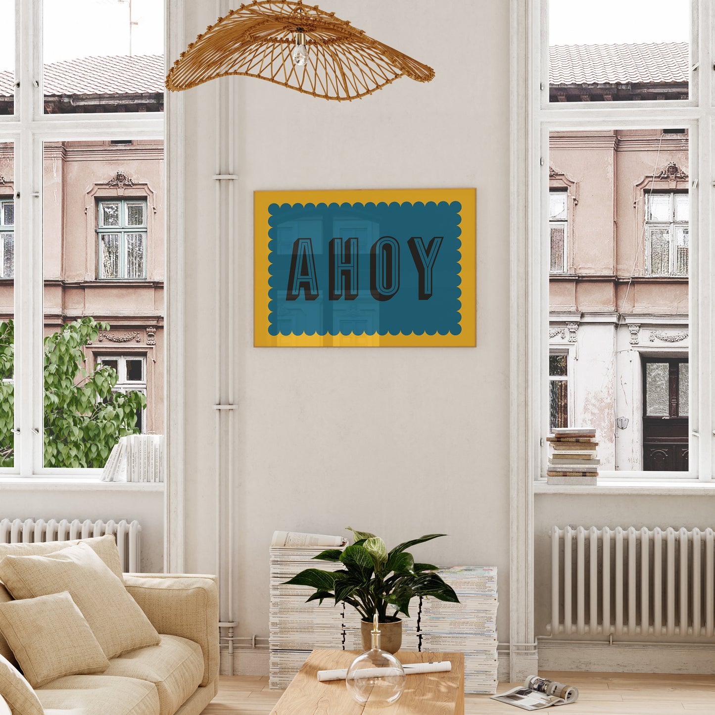 Ahoy Art Print