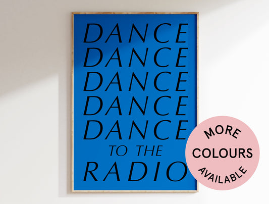 Dance Dance Dance Art Print