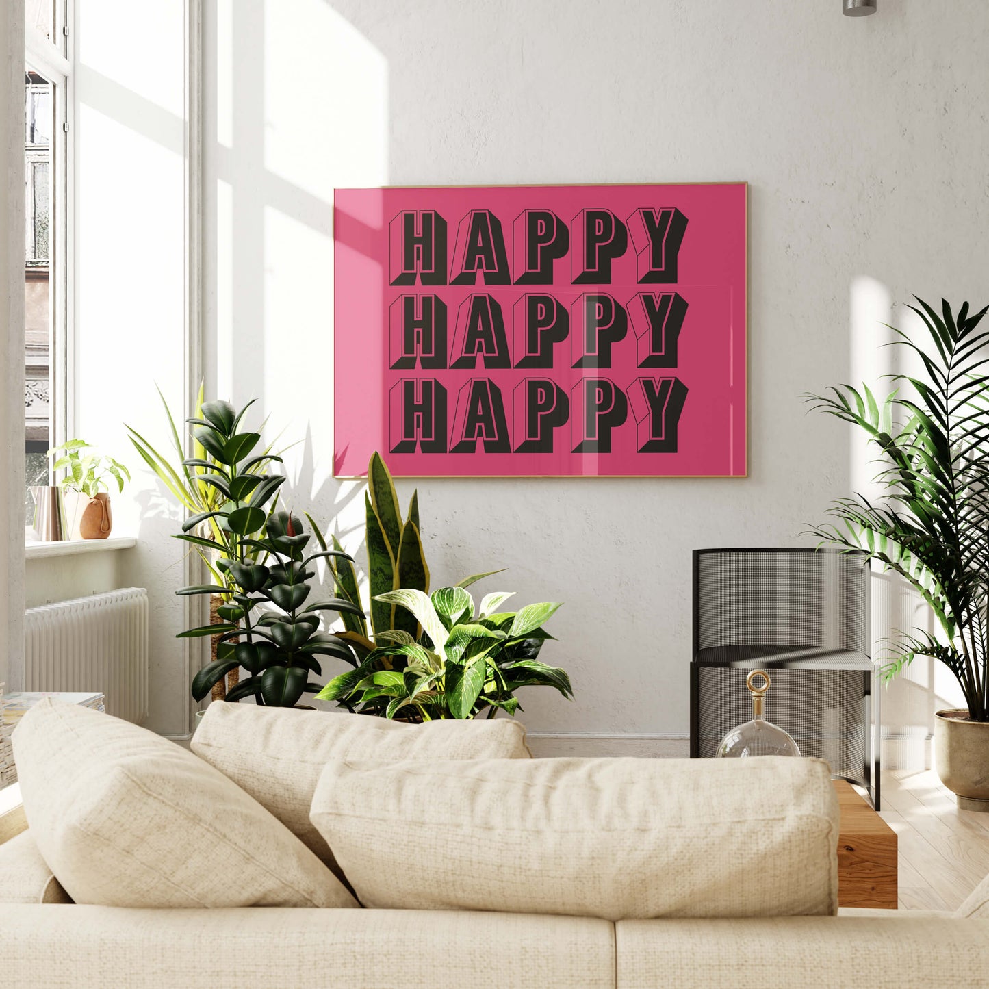 Happy Happy Happy Art Print