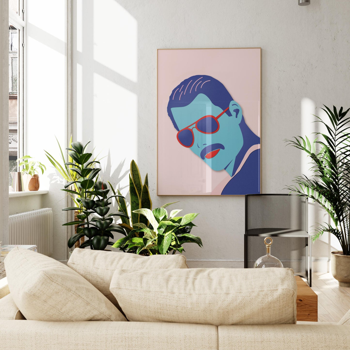 Freddie Mercury Art Print