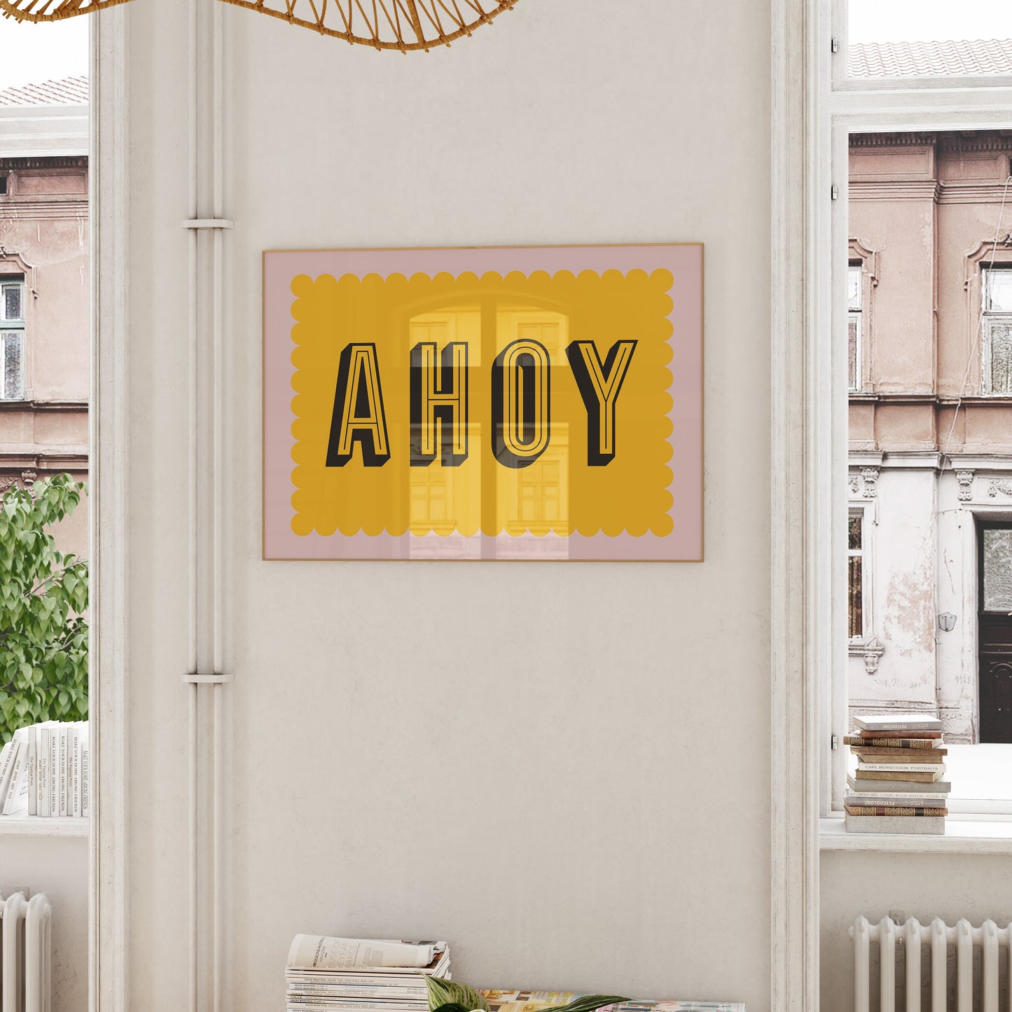 Ahoy Art Print
