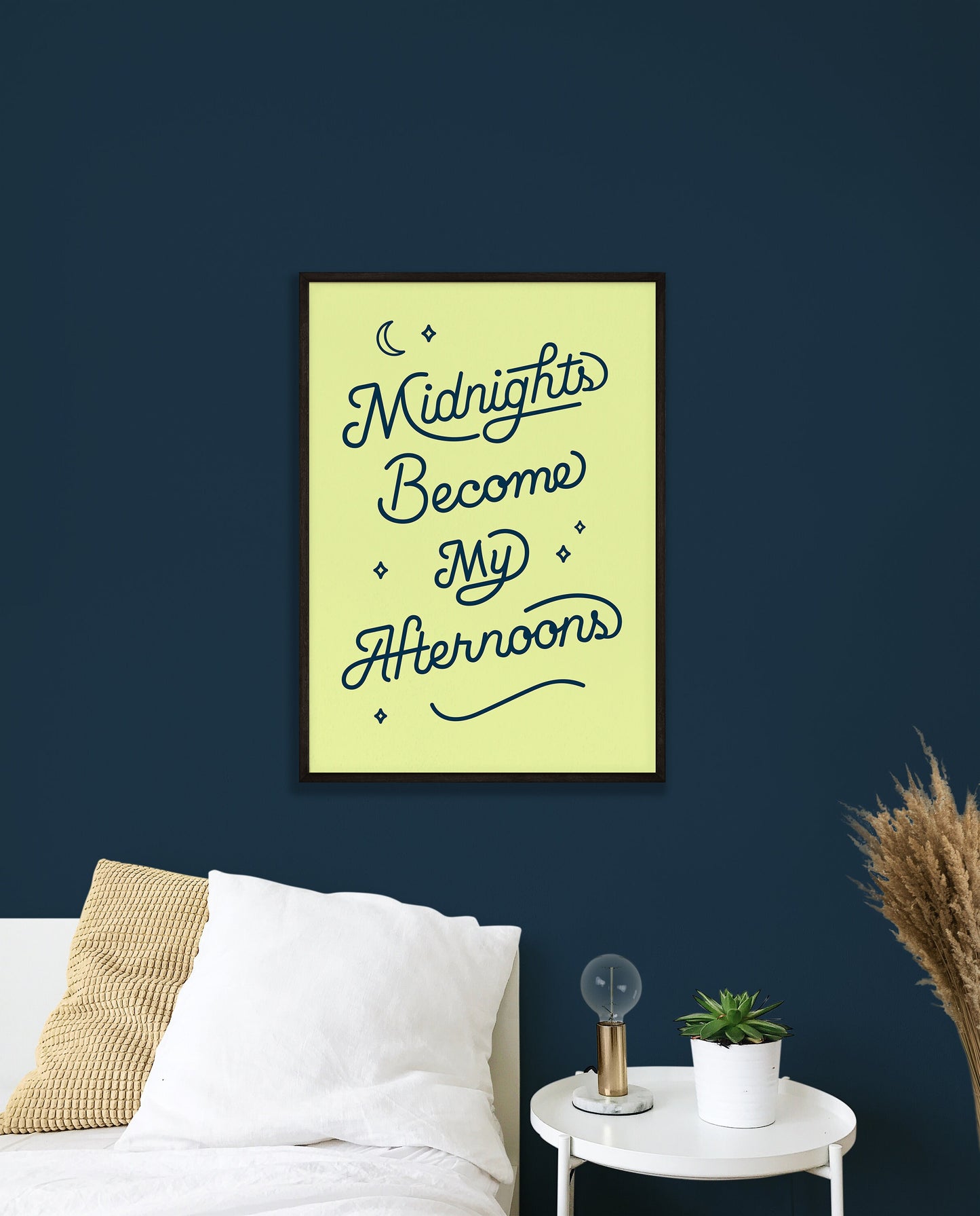 Midnights Become My Afternoons Art Print