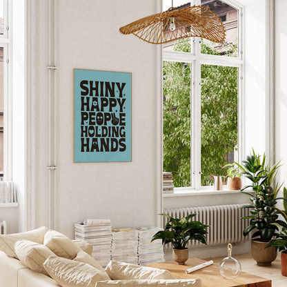 Shiny Happy People Art Print