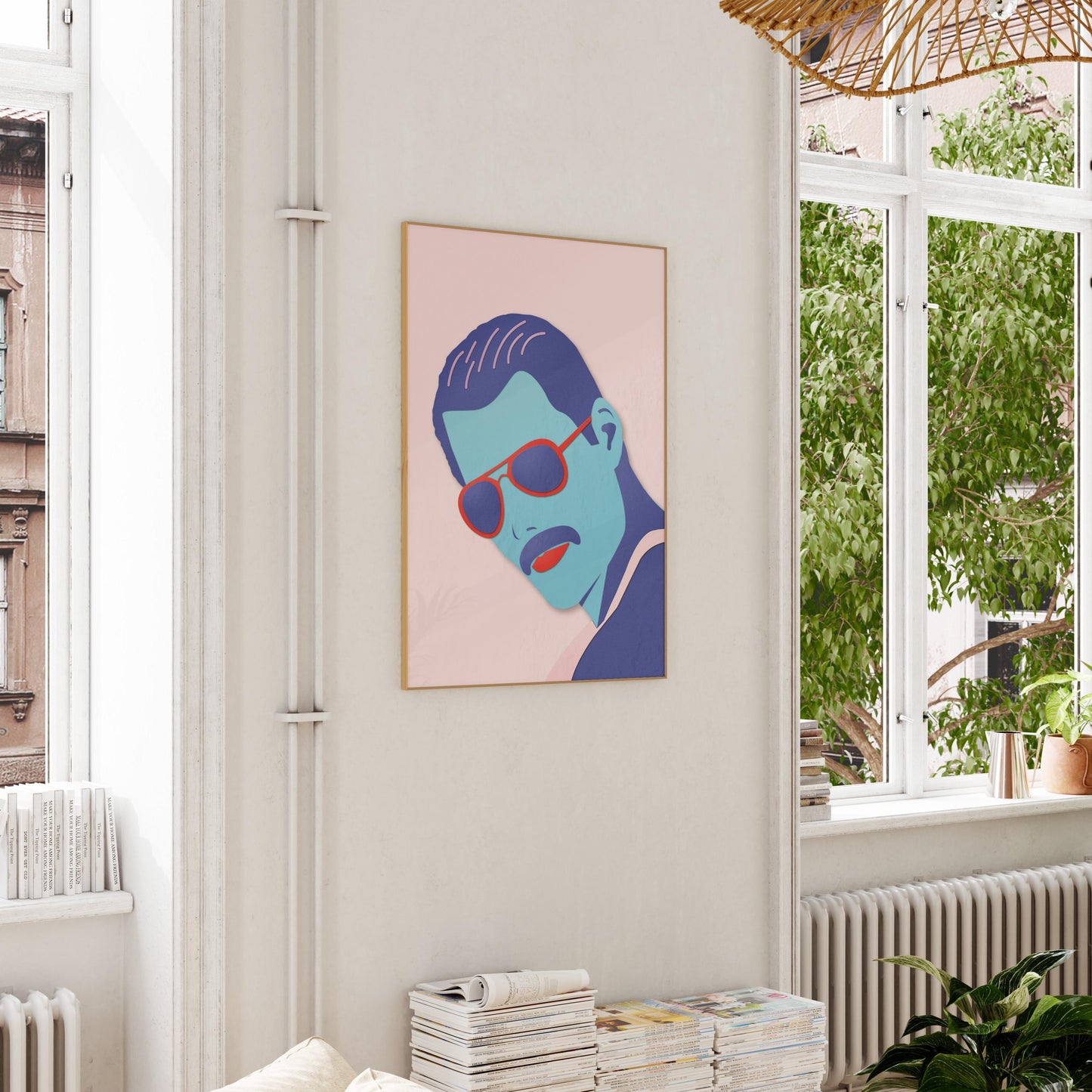 Freddie Mercury Art Print