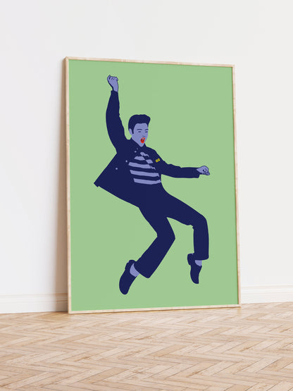 Jailhouse Rock Art Print