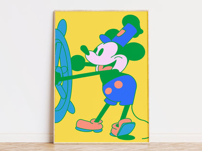 Mickey Mouse Art Print