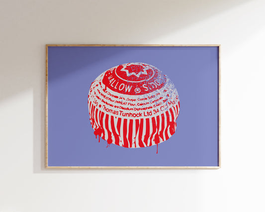 Tunnocks Tea Cake Art Print