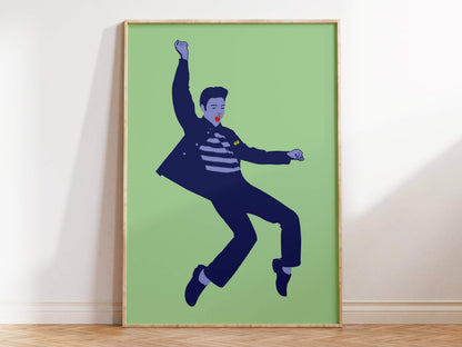 Jailhouse Rock Art Print