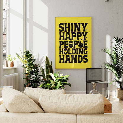 Shiny Happy People Art Print