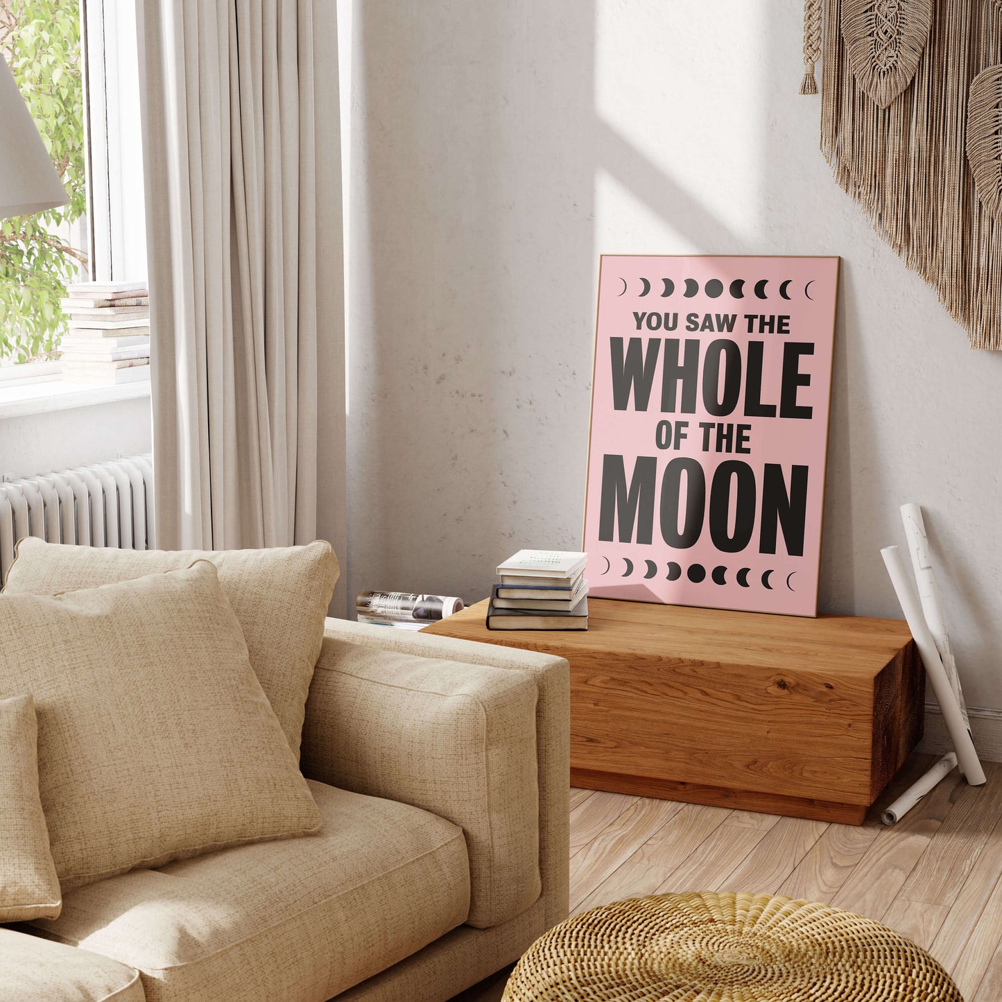 Whole of the Moon Art Print