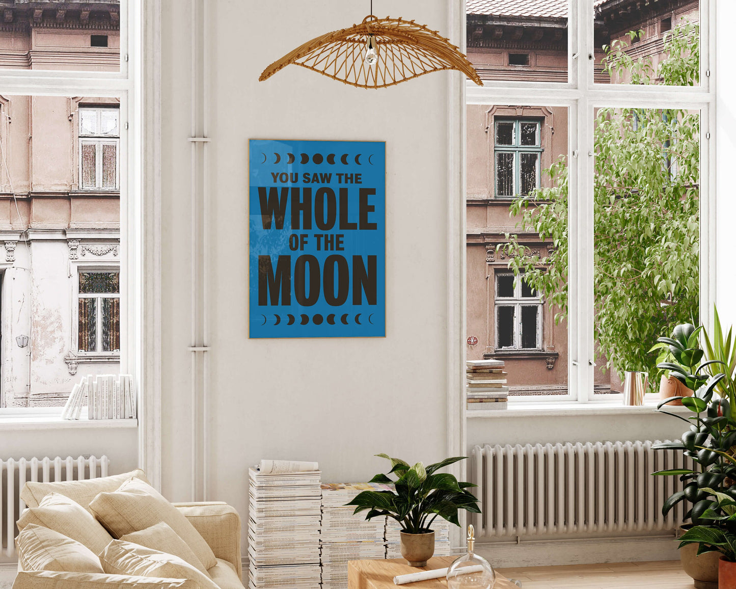 Whole of the Moon Art Print