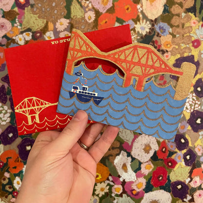 Forth Bridge Fold Out Card