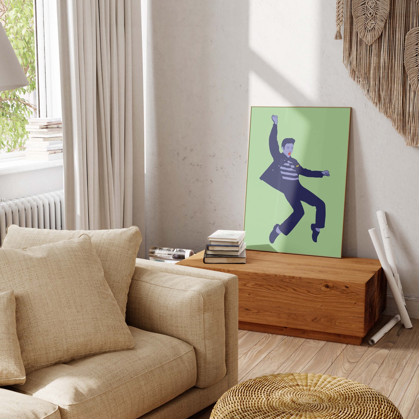 Jailhouse Rock Art Print