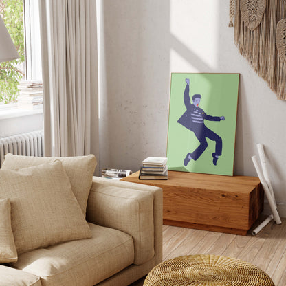 Jailhouse Rock Art Print