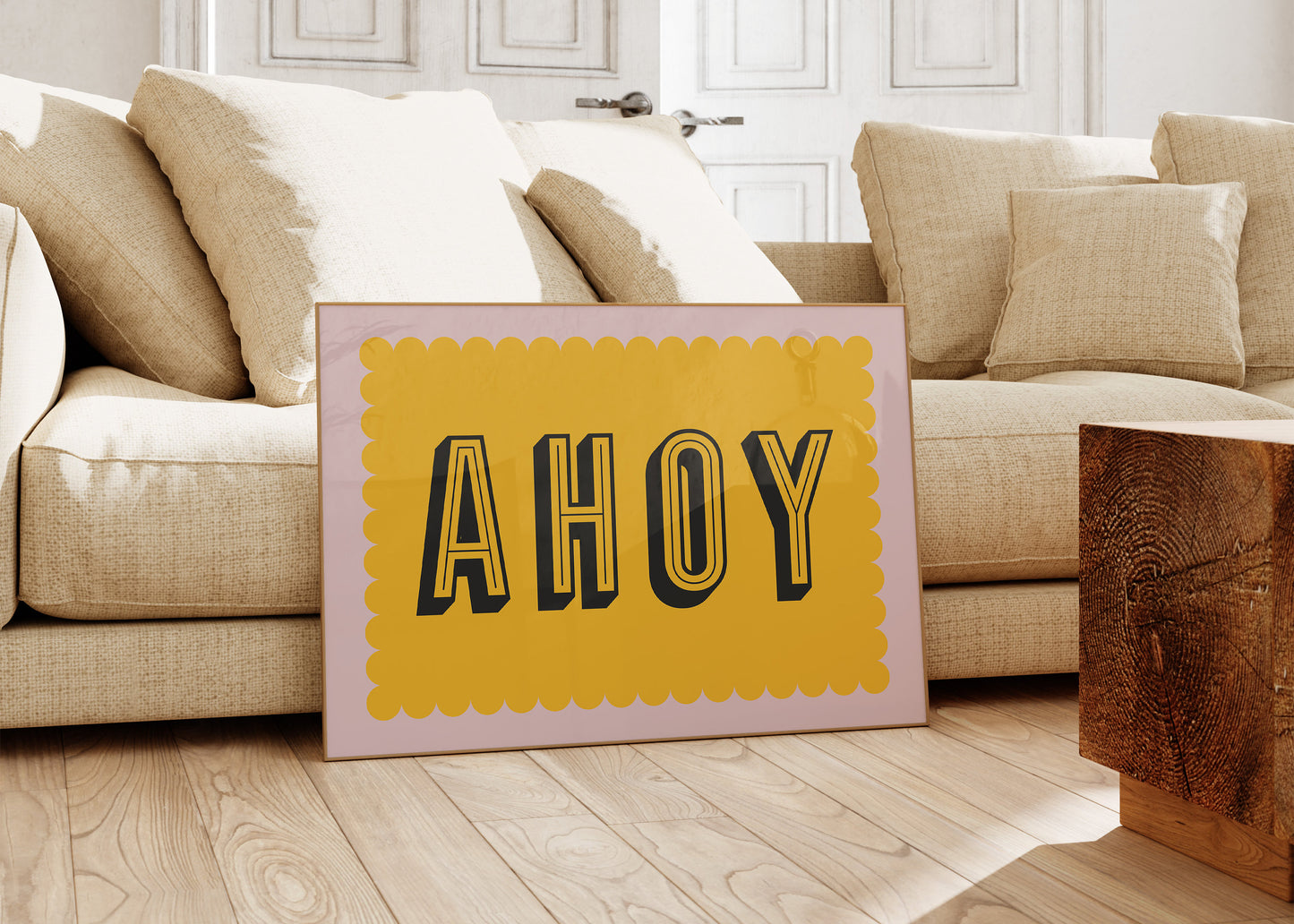 Ahoy Art Print