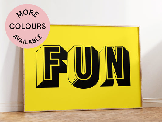 Fun Art Print