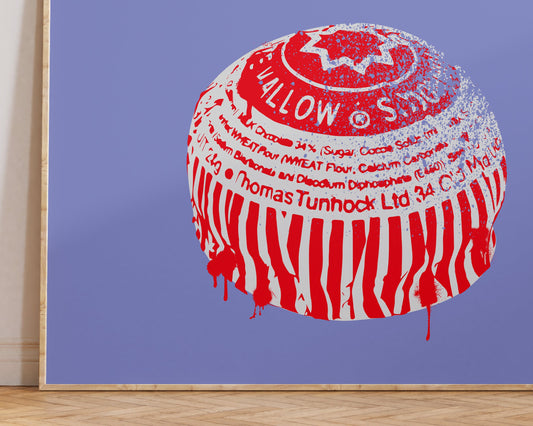 Tunnocks Tea Cake Art Print