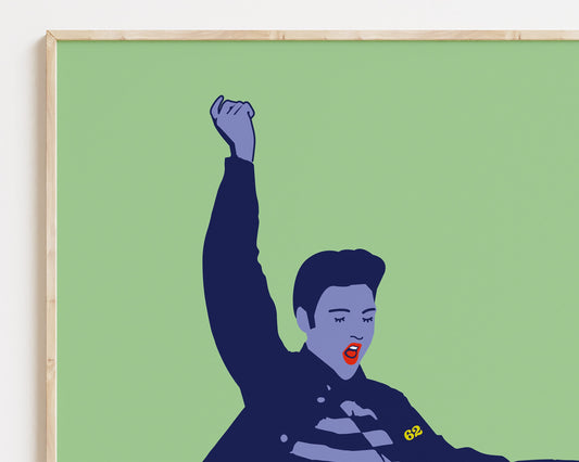 Jailhouse Rock Art Print