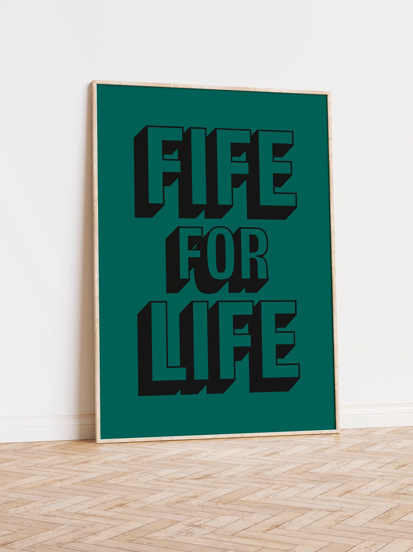 Fife for Life Art Print