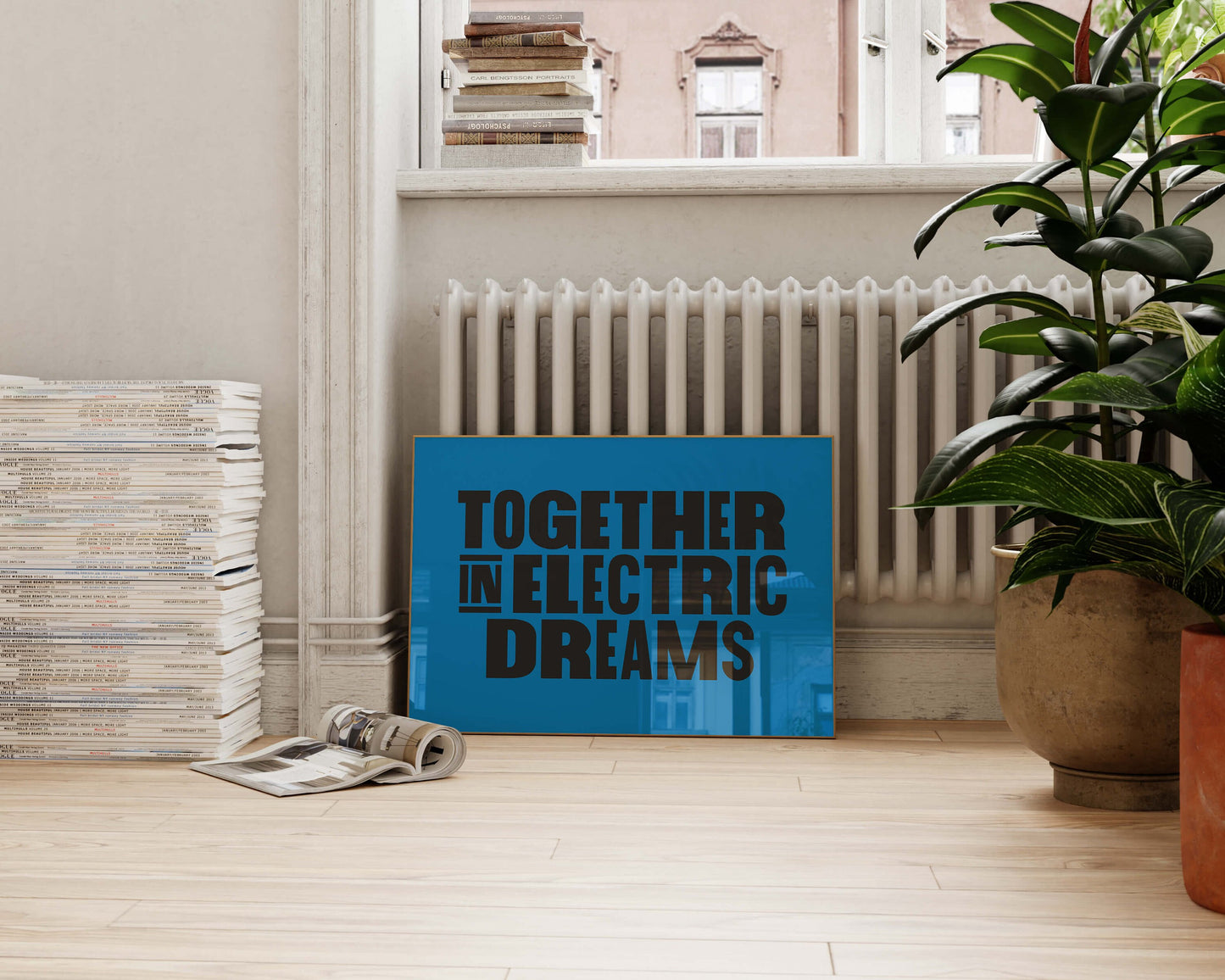 Together in Electric Dreams Art Print