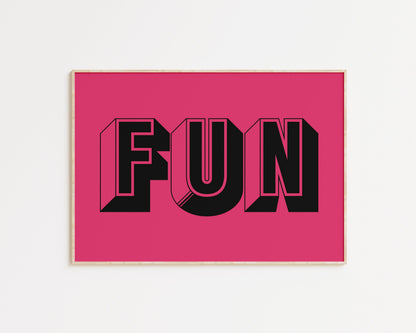 Fun Art Print