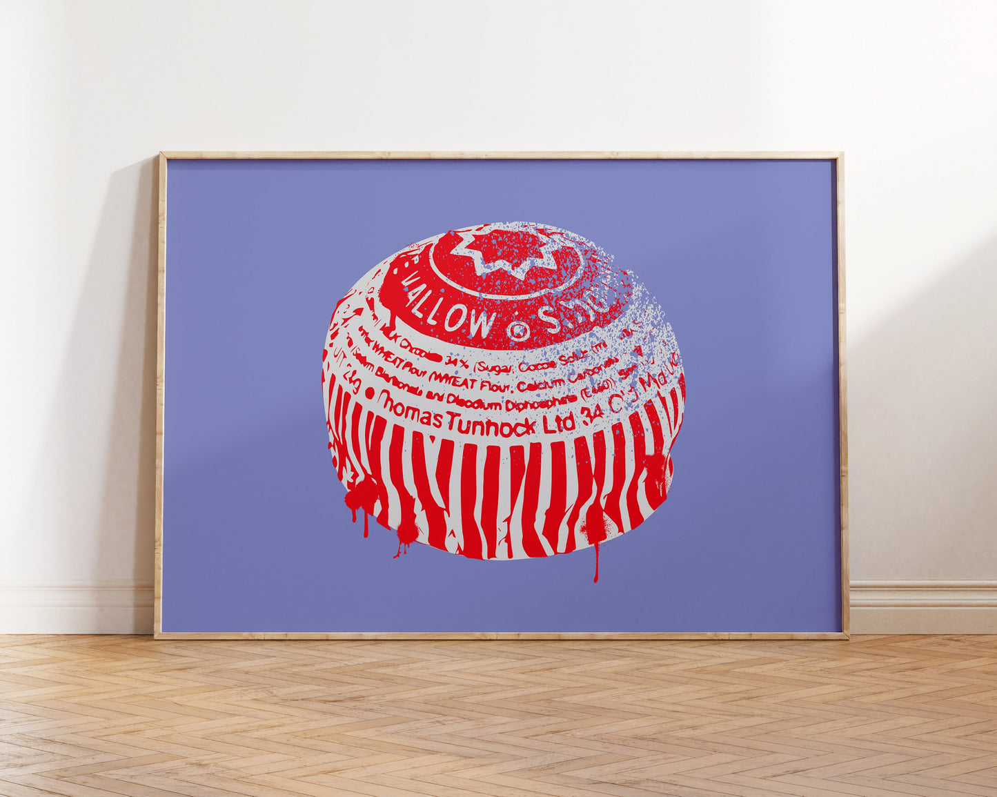 Tunnocks Tea Cake Art Print